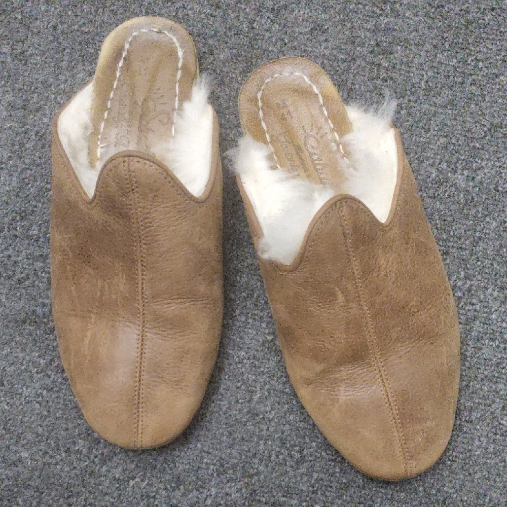 Sabah "Baba" Shearling Slides/Mules